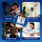 Qoenba Noctiflo Flow Support Drops for Men, 1 fl oz