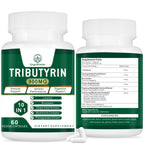 VITACRLLYNMN Tributyrin Supplement - Butyrate Precursor for Gut Barrier Support, Leaky Gut Support, Digestion 60 Count