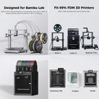 iSANMATE White PETG HF Filament 1.75mm 50-400mm/s 1KG Rapid for Bambu