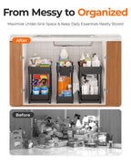 Sevenblue 3-Pack 2-Tier Under Sink Organizers with Sliding Drawers