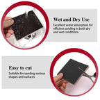 27 Pcs Sanding Sponge Block Pads, 320 Grit Fine Sandpaper Sand Paper