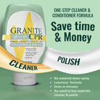 Granite CPR Cleaner & Polish Can Be Used Daily On Granite, Marble, Quartz & Corian. Leaves A Gorgeous Streak-Free Shine & Silky Smooth Finish. Cleans & Polishes All Stone Countertops In One Easy Step.