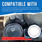 SeDeplacer 11479 Replacement Leaf Trap Nut(1Pcs,5.86" ID,7" OD) Compatible with Intex ECO20110-2 Swimming Pool Sand Filter Pump,Fits Model SF70110-2 SF60110-2