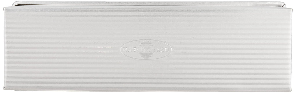 USA Pan Bakeware Pullman Loaf Pan with Cover, 13 x 4 inch, Nonstick & Quick Release Coating, Made in the USA from Aluminized Steel