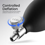 CUG Manual Blood Pressure Cuff, Aneroid Sphygmomanometer