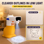 Yoturetoys AI Drawing Projector for Kids, Birthday Gift Toy, Ages 5-12