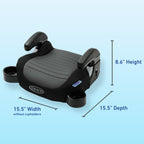 Graco TurboBooster 2.0 Backless Booster Car Seat, Denton