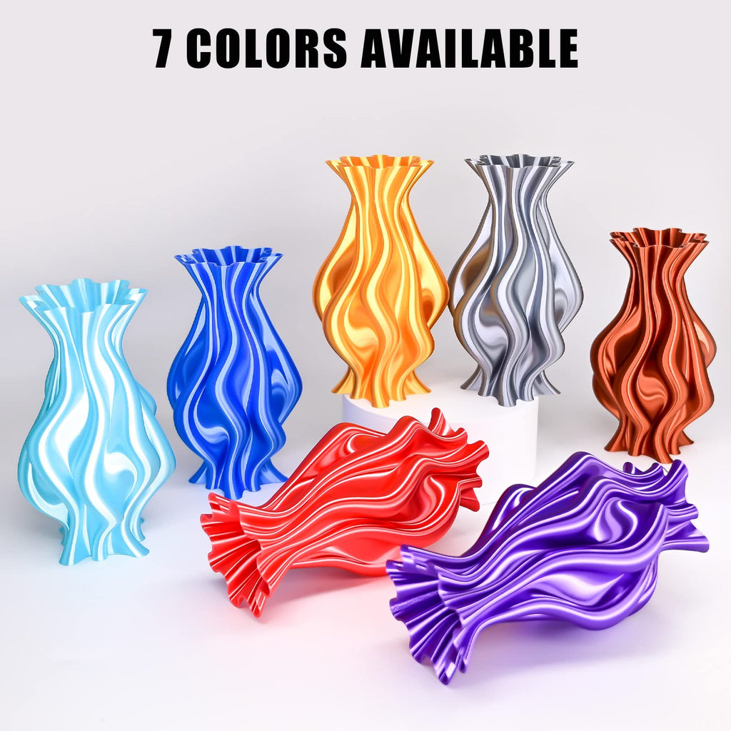 OVV3D Silk PLA Filament 1.75mm 3D Printer Filaments, Upgrade Silk Coffee Gold Filament for Most FDM 3D Printer, Metal 3D Printing Filament, 3D Filament 1.75 +/- 0.02mm, 2.2lbs / 1kg