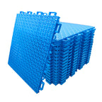 16pcs Pool Drainage Mat,Above Ground Walkways to Prevent Dirt from Entering the Pool, Pool Mats with Multiple Splicing Methods,Interlocking Plastic Floor for Pools Shower Rooms (9.84" x 9.84")