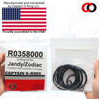 Captain O-Ring - R0358000 O-Ring Kit for Jandy/Zodiac Pool/Spa Filters (Includes 12 Orings)
