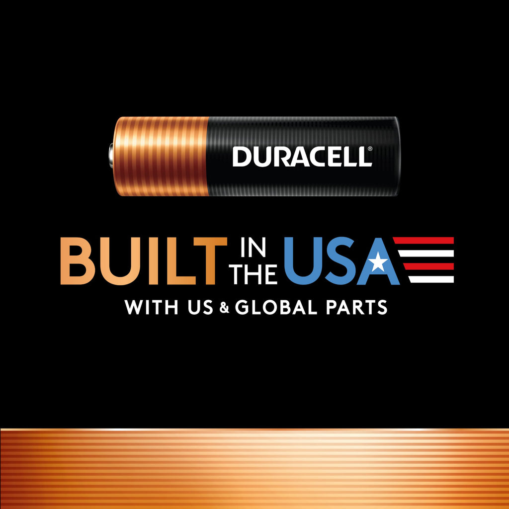 Duracell Coppertop AA Alkaline Batteries withPOWER BOOST Ingredients, 28 Count, Long-Lasting Alkaline in Re-closable Pack for Quick Access and Organized Storage
