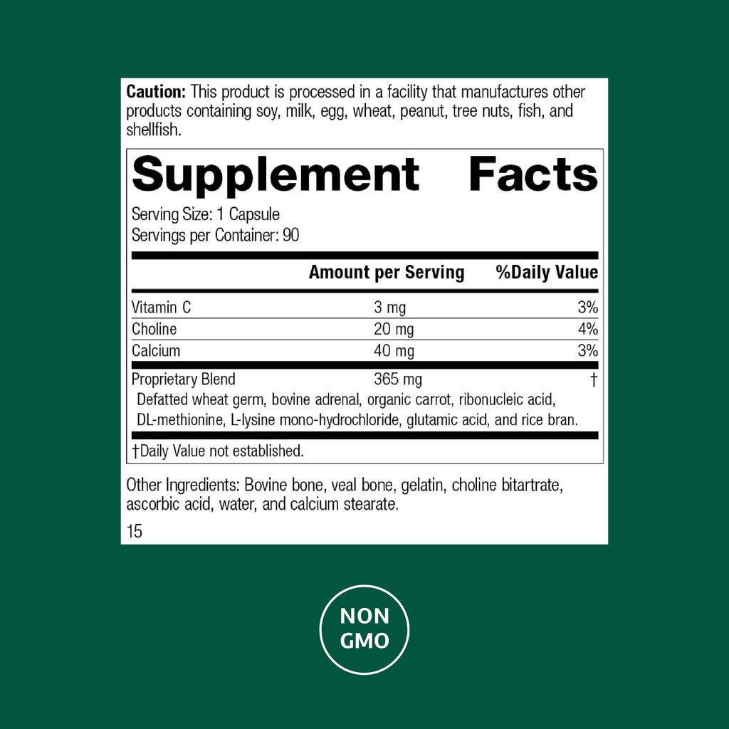 Standard Process Protefood - Protein Metabolism Support Supplement - Aids Bone & Immune Health - Whole Food-Based Supplement for Cellular Health Support - Includes Calcium & Vitamin C - 90 Capsules