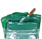 uGems 6" x 9" Green Resealable Bags -100 Pack of Opaque Plastic Storage Bags for Privacy, Light Protection, and Food Storage Ideal for Crafts, Tools, Office Supplies, FDA Compliant r69gr-100