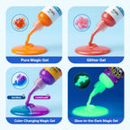 Kiditos Magic Water Elf Toy Kit,Squishies for Kids, DIY Sensory Craft Kit