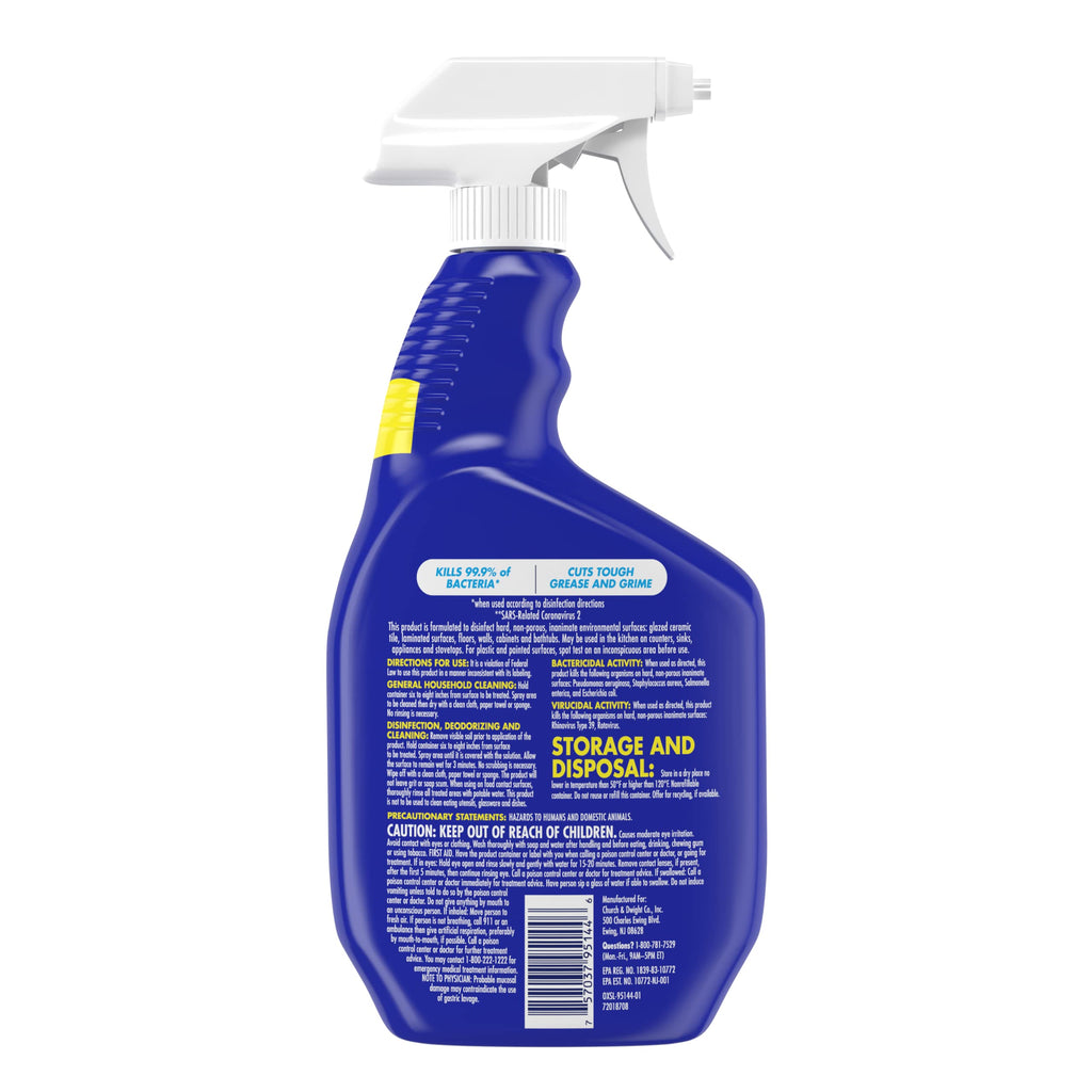 OxiClean 3-in-1 Deep Clean Multi-Purpose Disinfectant, 30 oz (Pack of 3)
