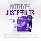 Hismile V34 Whitening Strips, Teeth Whitening Strips, Purple Tooth Whitening, Purple Whitening Strips, Tooth Stain Treatment, Combining Whitening and Colour Correction