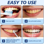 Tooth Paint - Instant Teeth Whitening Paint for Yellow Teeth, Smokers and Coffee Lovers, Creates a Dazzling White Smile in Minutes-GQLJ