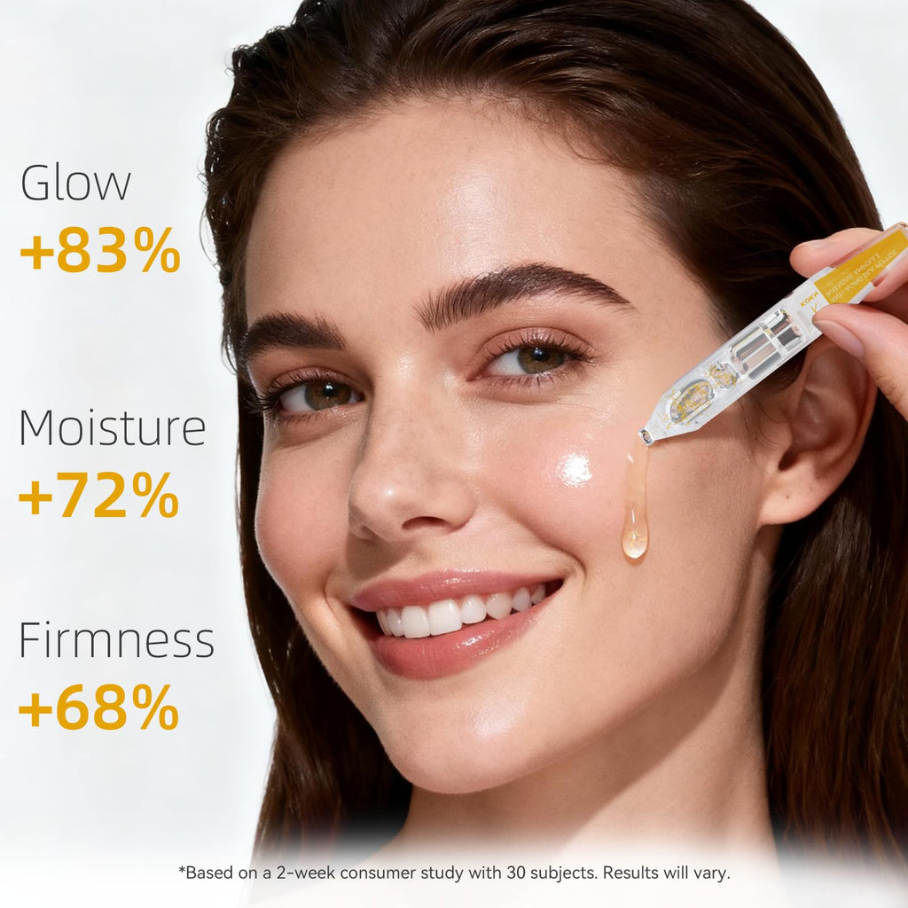 Silk Peptide Intensive Lifting Ampoule, Anti-Aging Hydrating Serum, KOKN™ Complex, Multi Peptide, Collagen, Niacinamide, 4D Hyaluronic Acid Serum for Wrinkles & Fine Lines & Radiance (1.5fl.oz)
