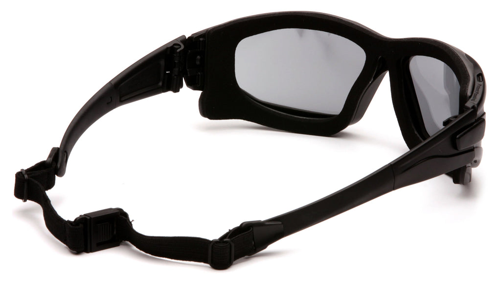 Pyramex I-Force Sporty Dual Pane Anti-Fog Goggle,Black Frame/Gray Anti-Fog Lens
