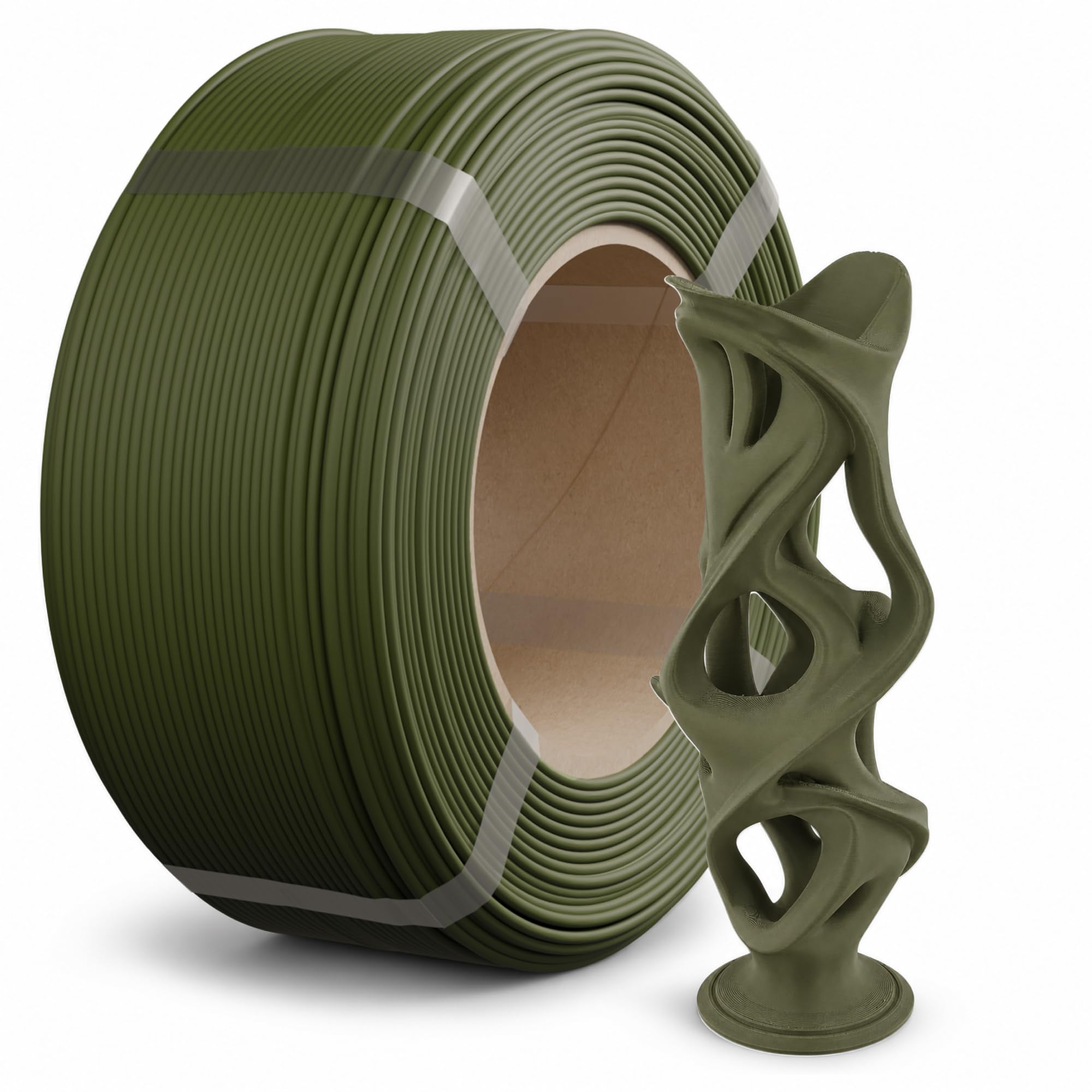 Polymaker Panchroma Matte PLA Filament Refill 1kg, Army Dark Green