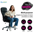 RoamReady BBL Pillow After Surgery for Butt Sleeping Sitting, Driving Donut Hemorrhoid Pillow, Seat Support Hip Cushion, Cotton BBL Post Surgery Recovery Must Haves (Upgraded)