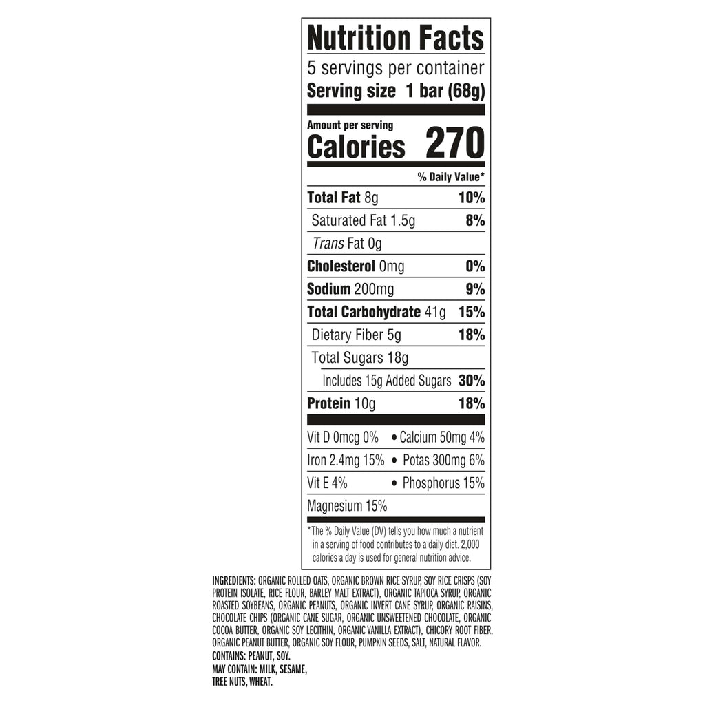 CLIF BAR - Energy Protein Bars - Trail Mix - Made with Organic Oats - Energy Bars - Non-GMO - (10 Pack)