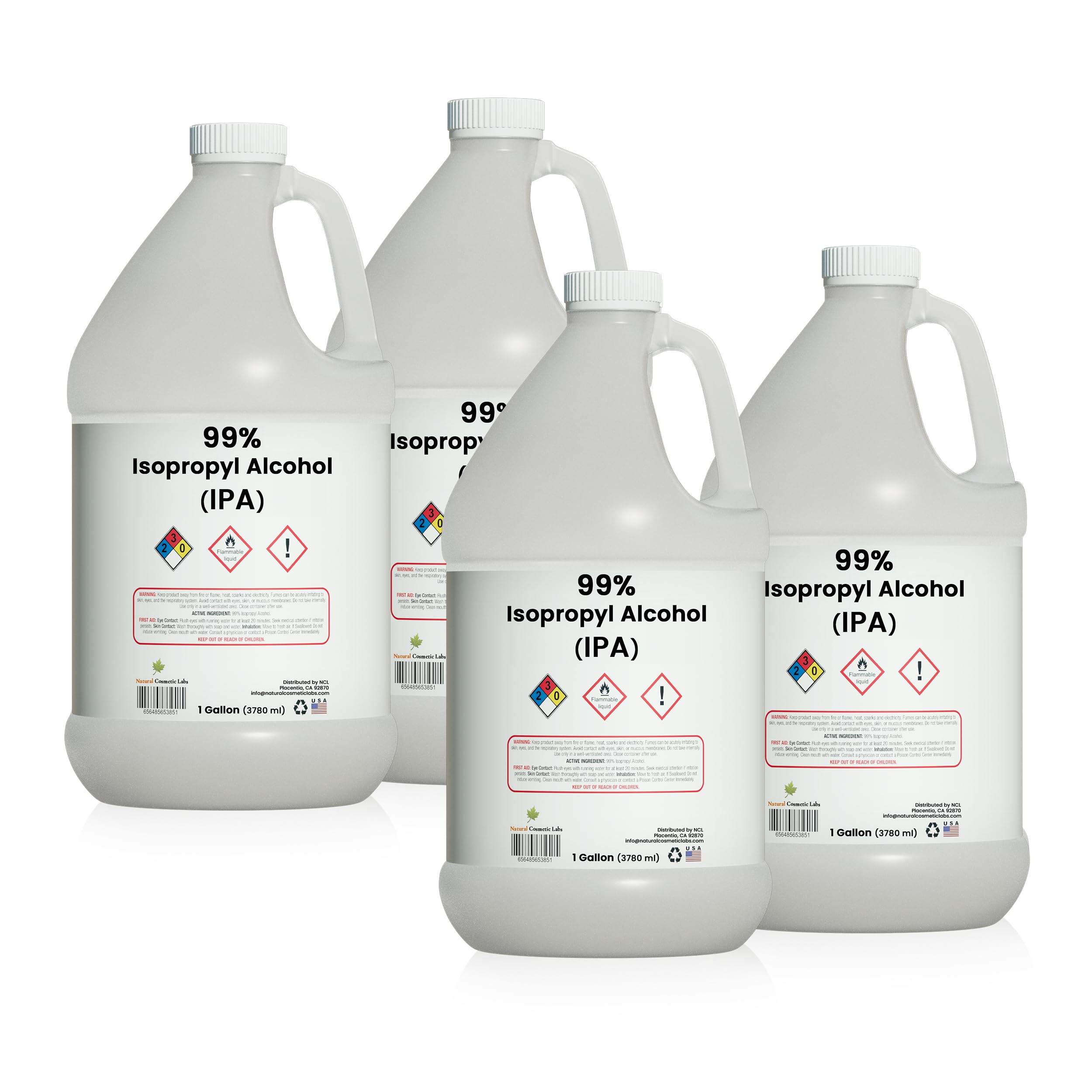 Isopropyl Alcohol 99% (IPA) Rubbing Alcohol by Natural Cosmetic Labs - Made in USA (4)