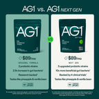AG1 Next Gen Greens Powder Superfood, Multivitamin & Probiotic, Family Kit