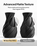 ELEGOO Glass Fiber PETG Filament 1.75mm White 1KG, PETG-GF 3D Printing Filament High Stiffness, Electrical Insulation and Weather Resistant 1KG(2.2lbs) Spool Fits for Most FDM 3D Printers