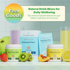 Feel Goods Gut Guardian, Digestive Health Powder Packets - Probiotic Fiber Powder with Prebiotics & L Glutamine for Gut Health, Bloating Relief & Digestion Support - Zero Sugar & Organic Flavor