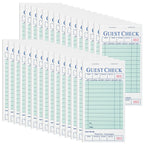 XKDOUS 30 Pack Server Books, Server Note Pads, Guest Check Books for Servers, Waitress Notepads for Restaurants, 1500 Orders Total