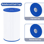 Cryspool® 06016 Filter Compatible with PWK30, C-6430, Watkins 31489, FC-3915, P/N0969601, 71825, 73178, 73250, 30 Sq. Ft Spa Filter Cartridge, 5 Pack