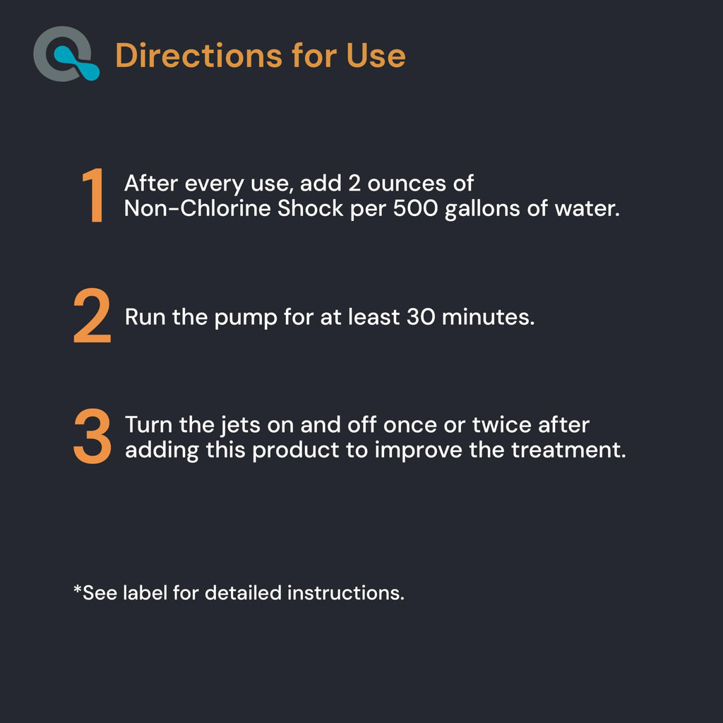 AquaDoc Non Chlorine Hot Tub Shock - 5 lb - Oxygen Based Spa Oxidizer to Support Bromine and Chlorine - Made in USA