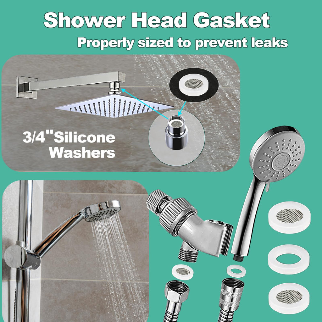 XBVV 32 Size 705 Pcs Plumbing Washers and O-Ring Kit 2-in-1 Rubber Gasket Assortment Kit for Faucet Spigot Garden Hose Pressure Washer Plumbing Repair