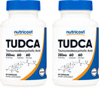 Nutricost Tudca 250mg, 60 Capsules (2 Bottles)