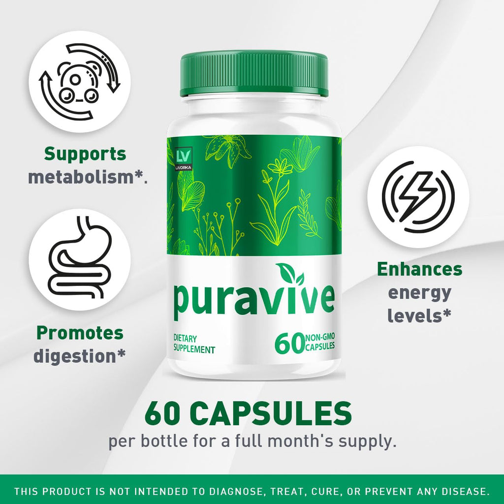 (5 Pack) Puravive Weight Loss Capsules, Puravive, Puravive Weight Loss Support, Puravive Weight Loss Capsules Reviews, Puravive Exotic Rice Method Supplement, Puravive Pills Reviews, 300 Capsules