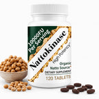 Shileoo Nattokinase Supplement 10000FU – Cardiovascular Support – Extended Release – Vegan, Non-GMO, Gluten-Free – 120 Vegan Capsules