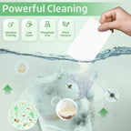 Poesie Laundry Detergent Sheets Fragrance Free Non-Plastic Precut Zero Waste 160 Count Liquidless Washing Strips for Home Dorm Travel Camping Hiking Portable