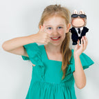 GerdfeiTawtab Clothes Fit for 17CM Doll, Fashion Doll Clothes Outfit Set Cute Theme Designer Toys Dress Accessories for Collector Fans Display (Suit Sunnies)