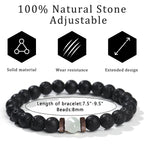 TOLOWOBK Sobriety Gifts for Men Women Sober Anniversary Month & Year NA Recovery Addiction Gifts Alcoholics Anonymous Milestone AA Cards Beaded Bracelets Valentines Day Easter Christmas Gifts for Him