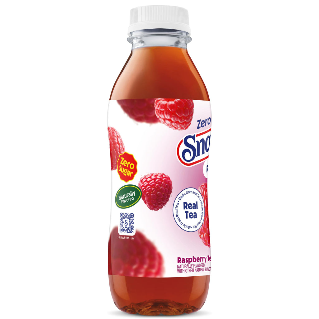 Snapple Zero Sugar Raspberry Tea, 16 Oz Bottles, 12 Count