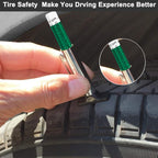 Tire Tread Depth Gauge,Tire Tread Gauge Color Coded,Tread Depth Gauge in 1/32 inch(Pack of 2)