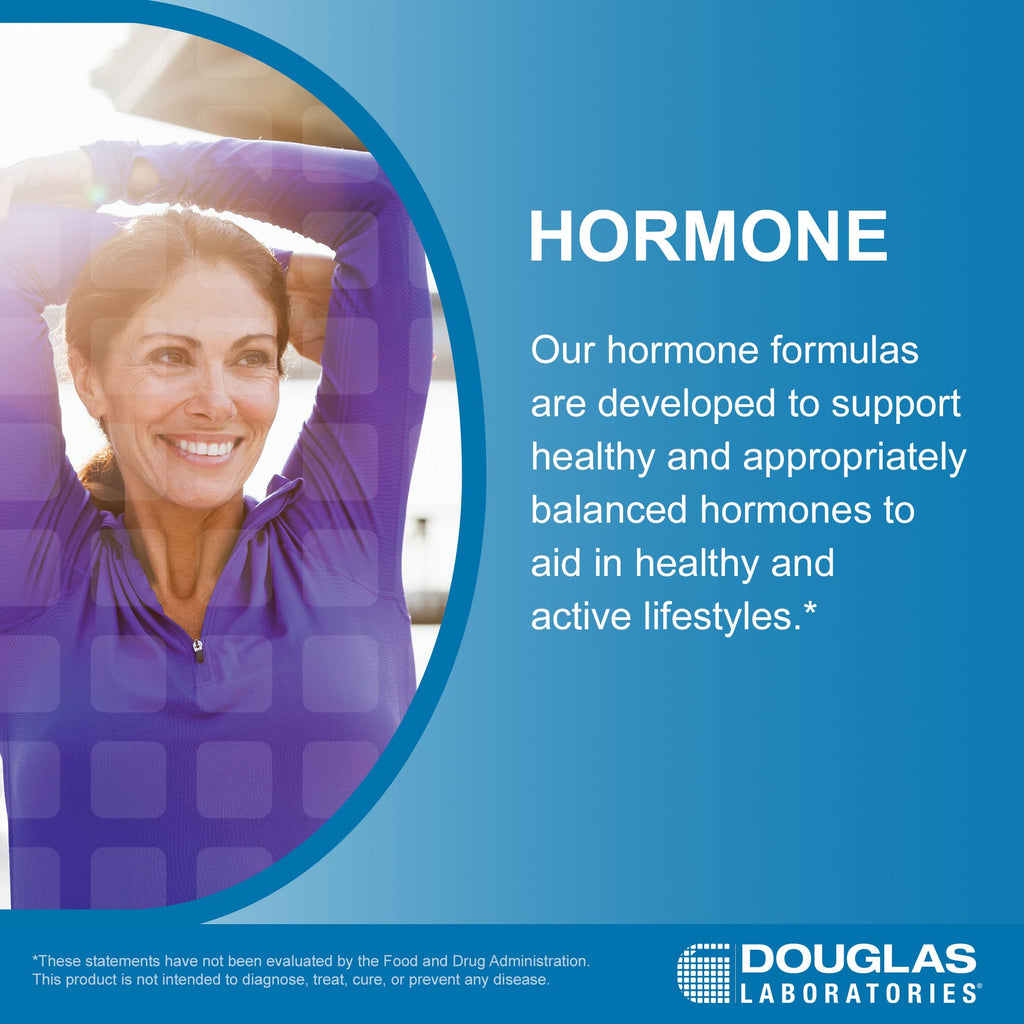Douglas Laboratories DHEA 25 mg Capsules - Micronized - Supports Hormone Balance, Immunity, Brain, Bone Health & Metabolism* - Non-GMO - 100 Vegetarian Capsules