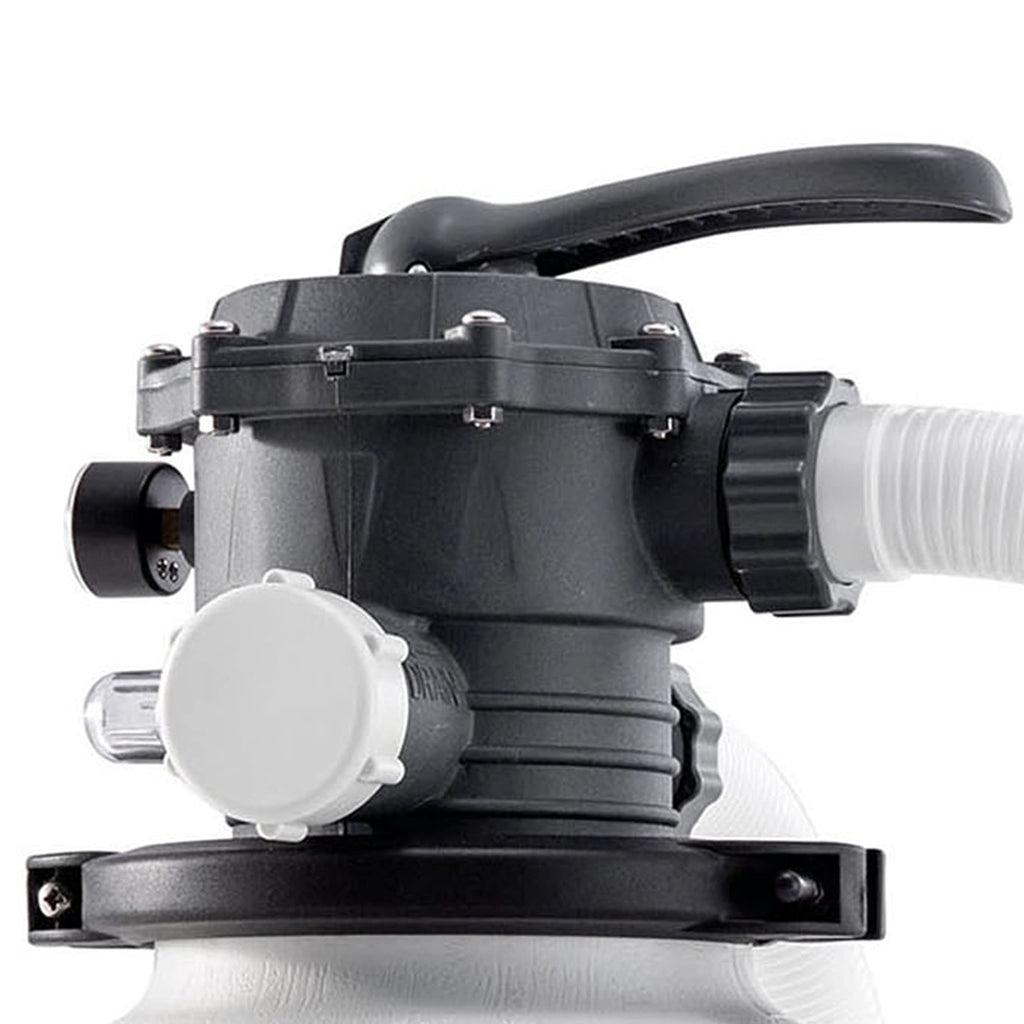 INTEX 2,650 GPH Krystal Clear Sand Filter Pump and Saltwater Pool Chlorine System for Above Ground Pools, Pool Cleaner System with Automatic Timer