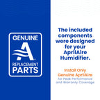 AprilAire H510EZ1 Humidifier Filter/Water Panel Assembly Replacement Kit for AprilAire Whole-House Humidifier Models: 500, 500A, and 500M