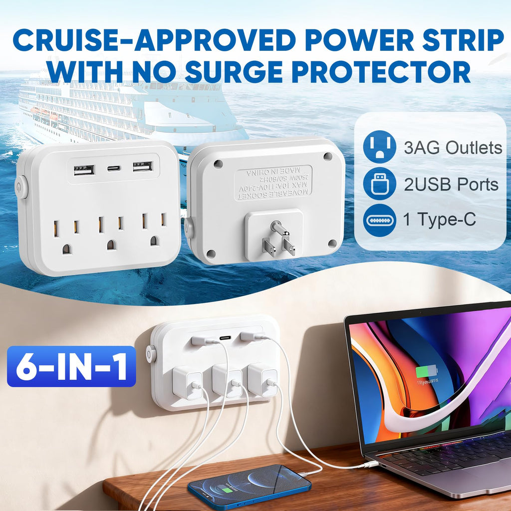 Comfycheer Cruise Essentials 2026,Cruise Must Haves Kit,Travel Essentials