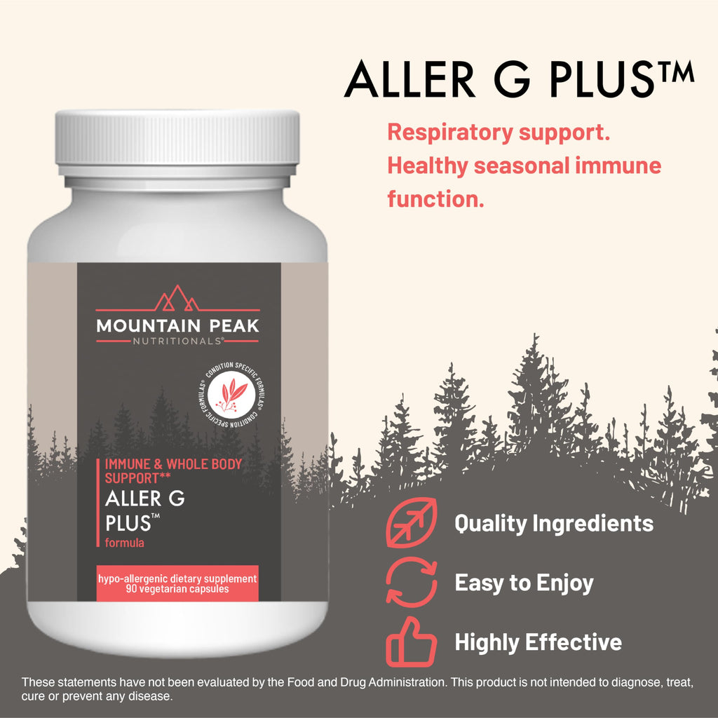 Mountain Peak Nutritionals Aller G Plus Bromelain Stinging Nettle 90ct