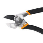 Fiskars Power-Lever Anvil Pruning Shears, 5/8" Cut Capacity Garden Clippers