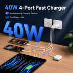 USB C Charger Block 40W USB Type C iPhone 18 Pro Charger Fast Charging Plug