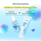 TIA'M TIAM Hyaluronic Moisture Revive Cream, 1.69 fl oz, Peptide & Ceramide Facial Moisturizer for Long-Lasting Hydration and Firming, Perfect for Dry and Dehydrated Skin, Korean Skin Care